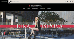 Desktop Screenshot of likaosipova.com